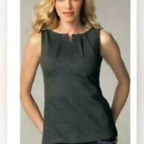 CAbi Women’s Black Perfect Shell Sleeveless Top #649 Size 12 - Picture 1 of 10